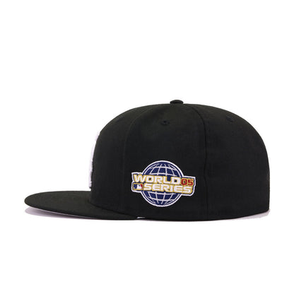 Chicago White Sox Black 2005 World Series Cooperstown New Era 59Fifty Fitted