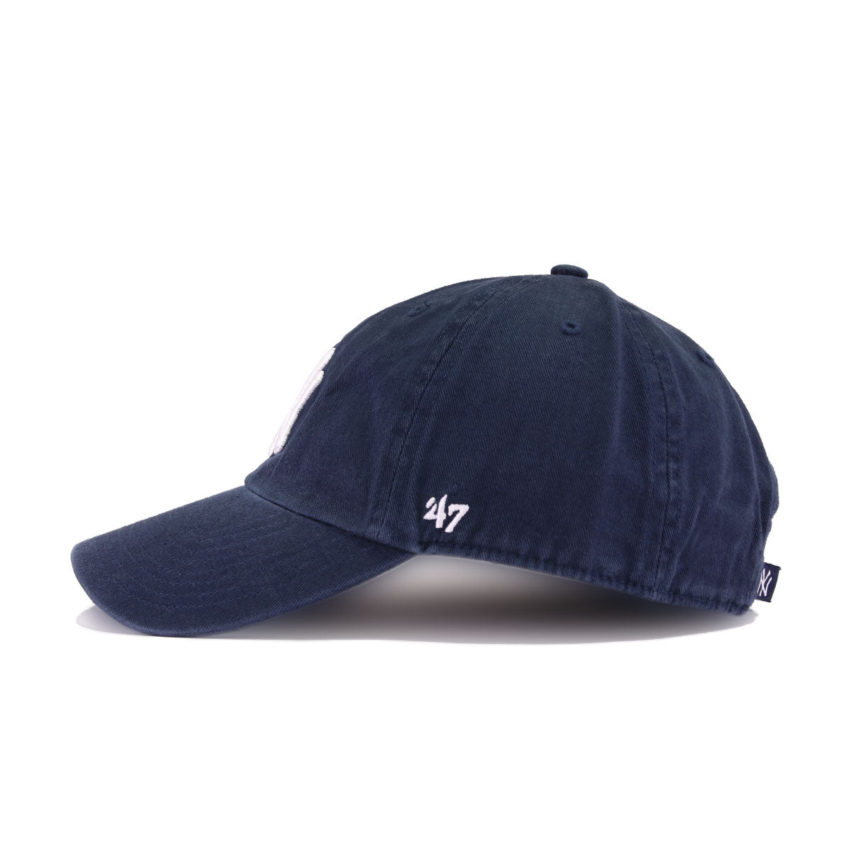 New York Yankees Navy 47 Brand Clean Up Dad Hat