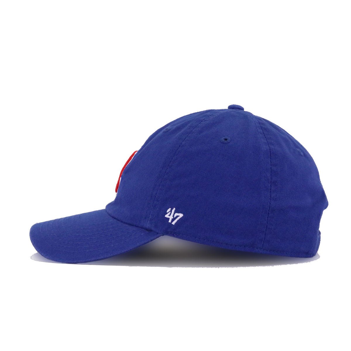 Atlanta Braves Light Royal Blue Cooperstown 47 Brand Clean Up Dad Hat
