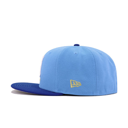 Kansas City Royals Sky Blue Light Royal Blue New Era 59Fifty Fitted