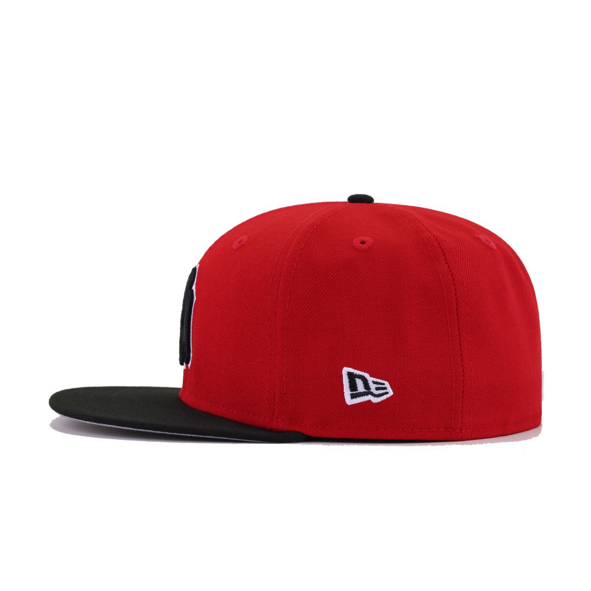 New York Yankees Scarlet Black New Era 59Fifty Fitted