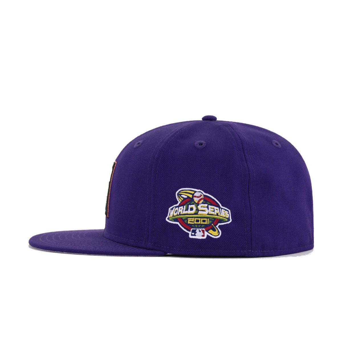 Arizona Diamondbacks Purple 2001 World Series Cooperstown New Era 59Fifty Fitted