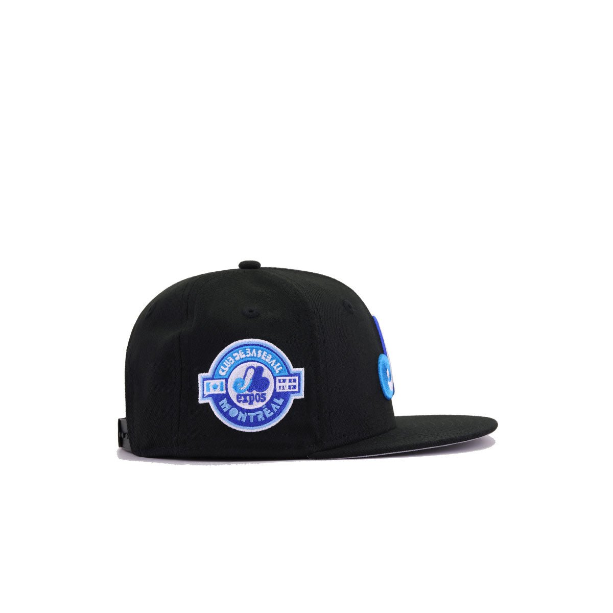 KIDS Montreal Expos Black WAVE Club De Baseball New Era K9Fifty Snapback