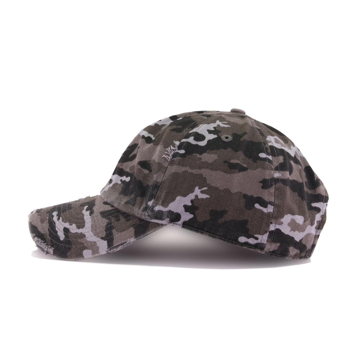 Distressed Urban Camouflage KBEthos Vintage Dad Hat