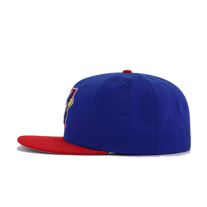 Toronto Blue Jays Light Royal Blue Scarlet 2003 Cooperstown AC New Era 59Fifty Fitted