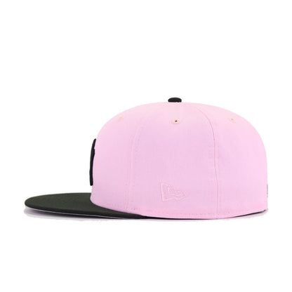 New York Yankees Pink Black New Era 59Fifty Fitted