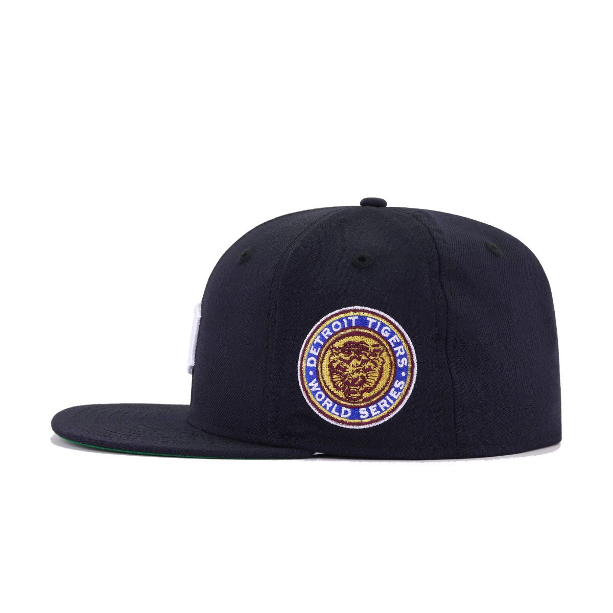 Detroit Tigers Navy 1968 World Series Cooperstown Green Bottom New Era 59Fifty Fitted