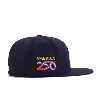 New York Yankees Navy 250th Anniversary of America New Era 59Fifty Fitted