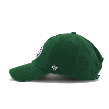 New York Jets Cilantro Green 47 Brand Clean Up Dad Hat