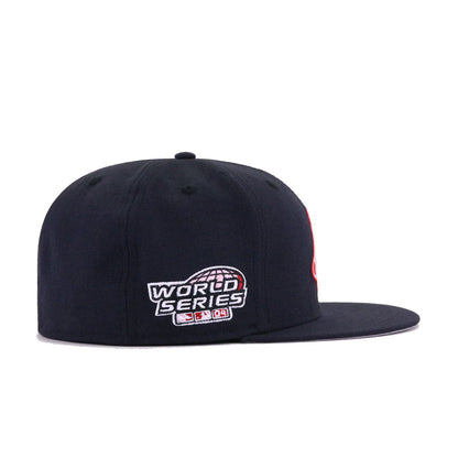 Boston Red Sox Navy BLOODY SOCK 2004 World Series New Era 59Fifty Fitte