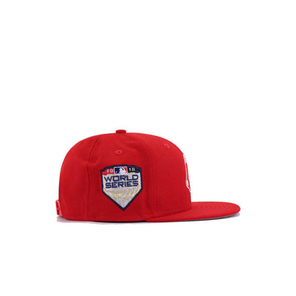KIDS Boston Red Sox Scarlet 2018 World Series New Era K9Fifty Snapback