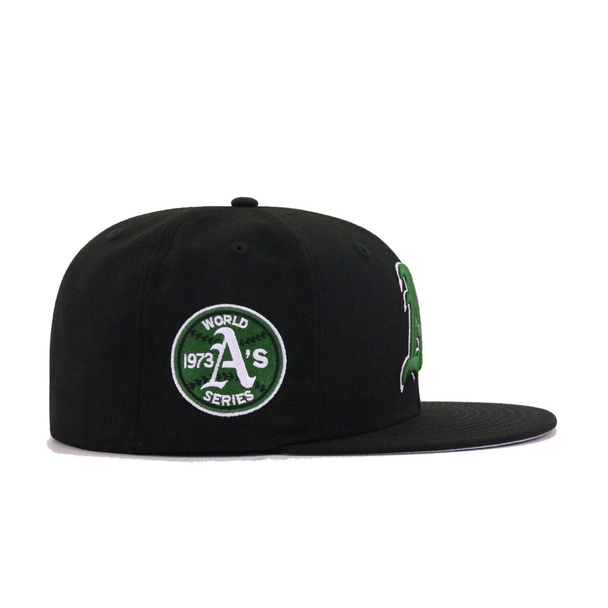 Oakland Athletics Black 1973 World Series New Era 59Fifty Fitted