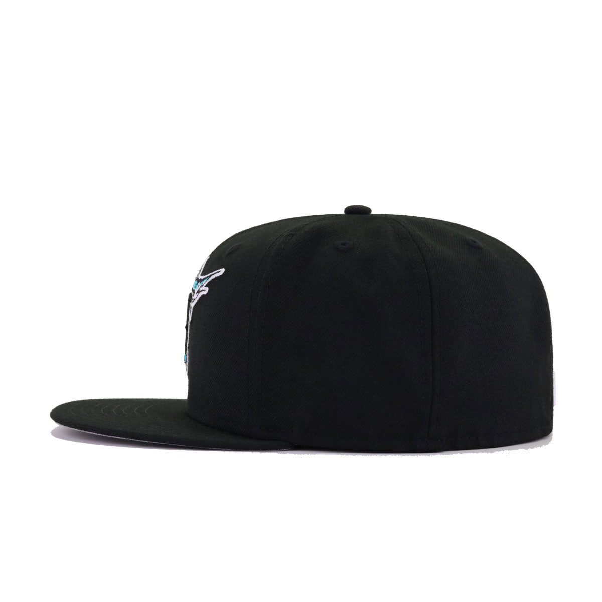 Florida Marlins Black Cooperstown AC New Era 59Fifty Fitted