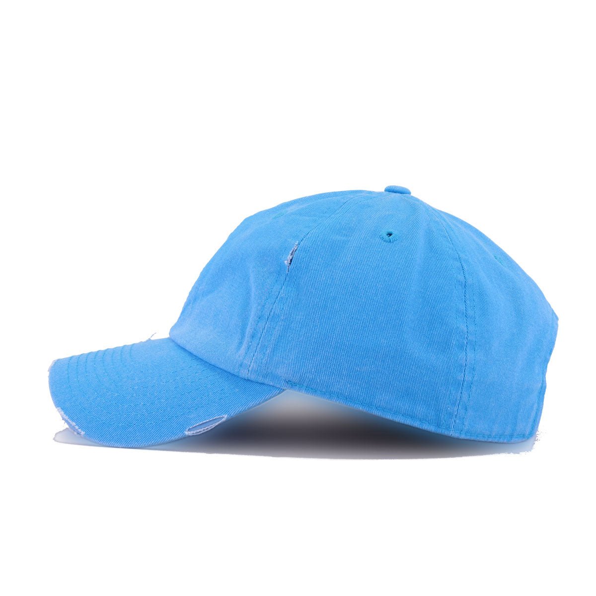 Distressed Neon Blue KBEthos Vintage Dad Hat