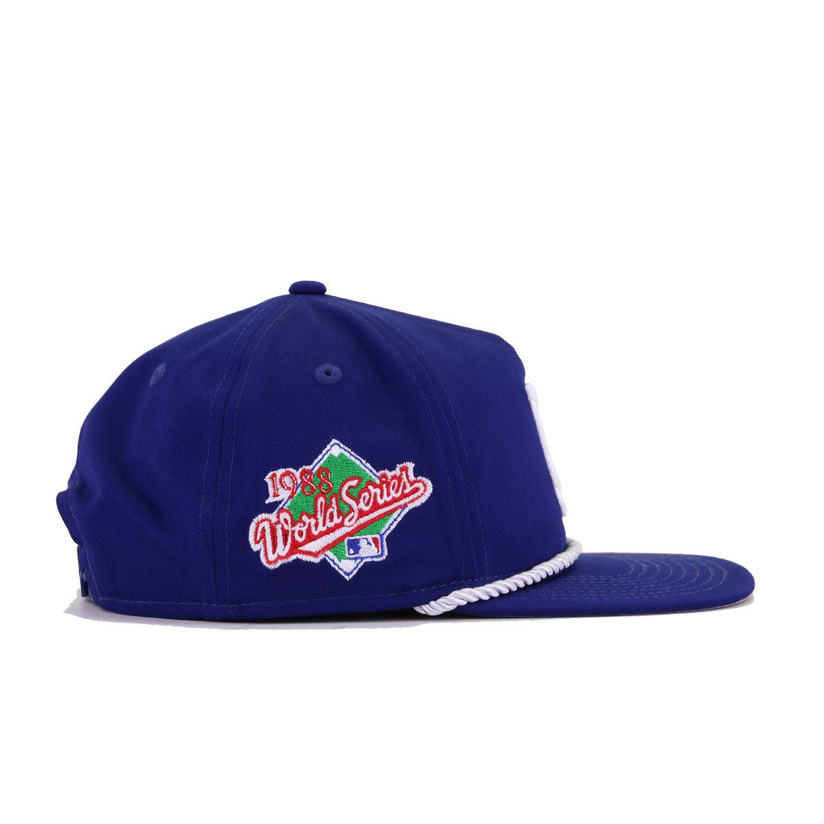 Los Angeles Dodgers Dark Royal Blue 1988 World Series New Era Golfer Snapback