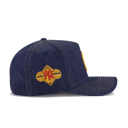 New York Yankees Light Navy Denim 1958 World Series New Era 9Forty Snapback