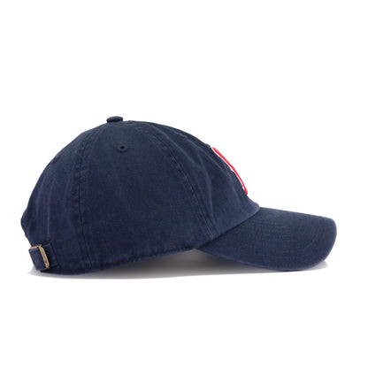 Boston Red Sox Navy 47 Brand Clean Up Dad Hat