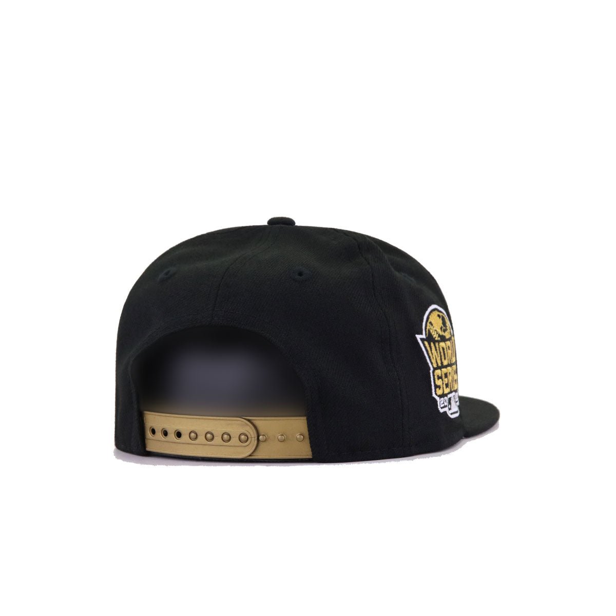 KIDS Atlanta Braves Black Metallic Gold 2021 World Series New Era K9Fifty Snapback