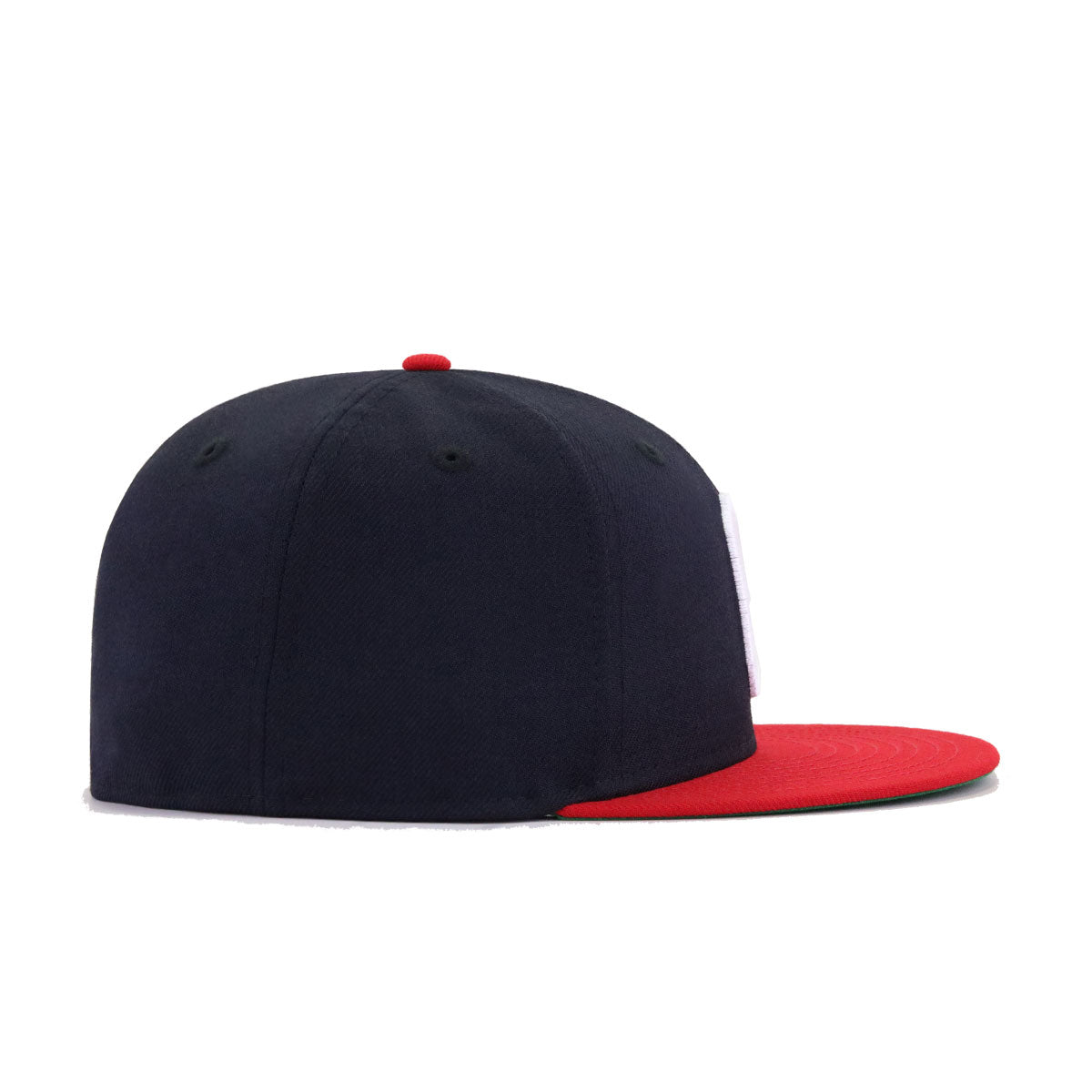 Cleveland Indians Navy Scarlet 1920 World Series Cooperstown Green Bottom New Era 59Fifty Fitted