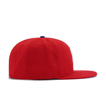 Philadelphia Phillies Scarlet 1993 World Series Cooperstown New Era 59Fifty Fitted