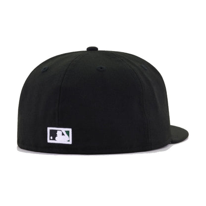 Tampa Bay Rays Black Cooperstown AC New Era 59Fifty Fitted