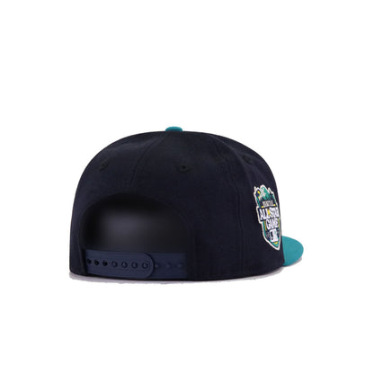 KIDS Seattle Mariners Navy Northwest Green 2023 All Star Game New Era K9Fifty Snapback