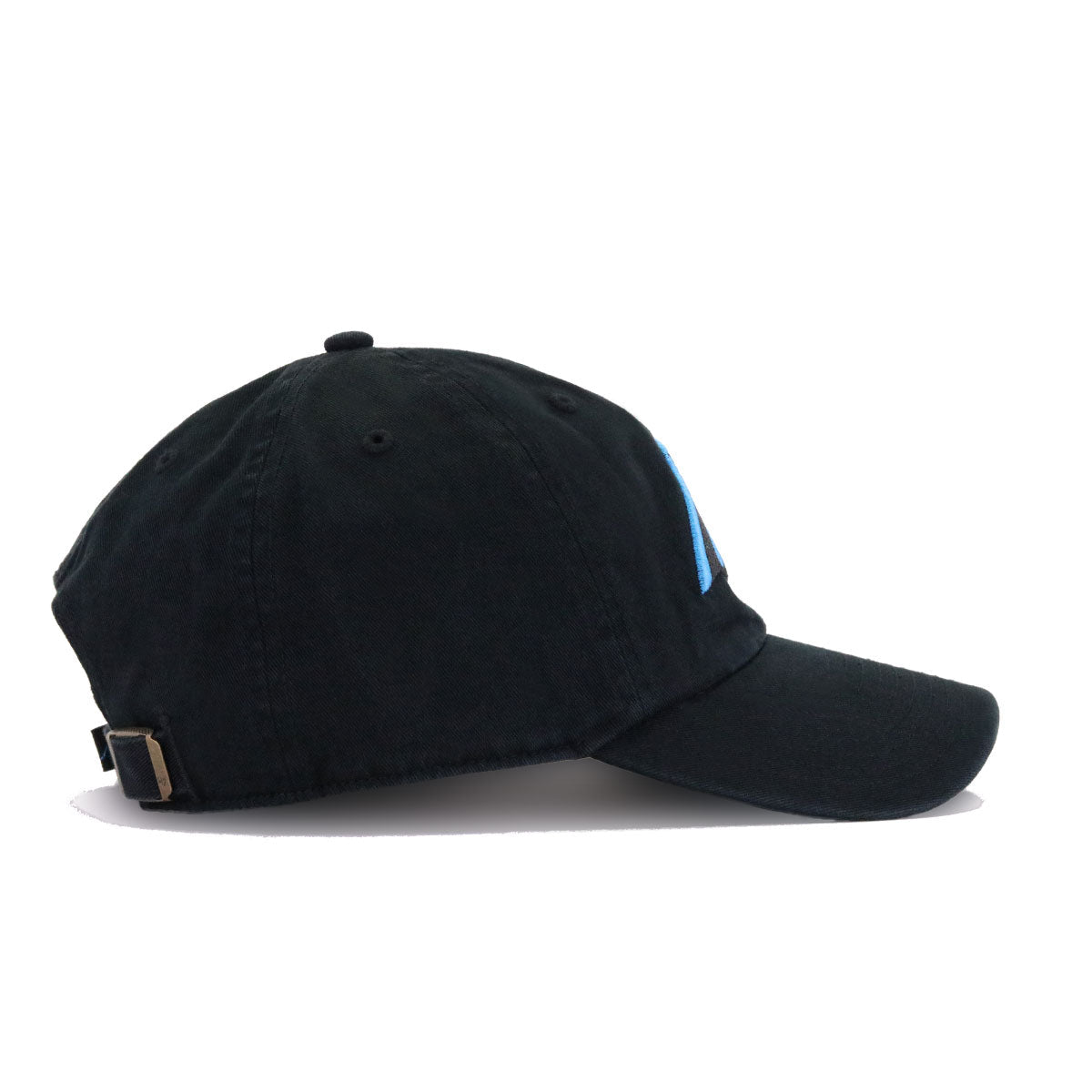 Carolina Panthers Black 47 Brand Clean Up Dad Hat