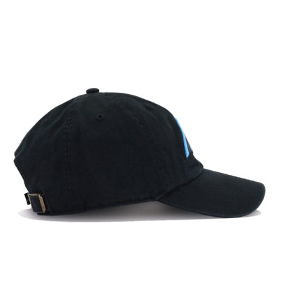 Carolina Panthers Black 47 Brand Clean Up Dad Hat