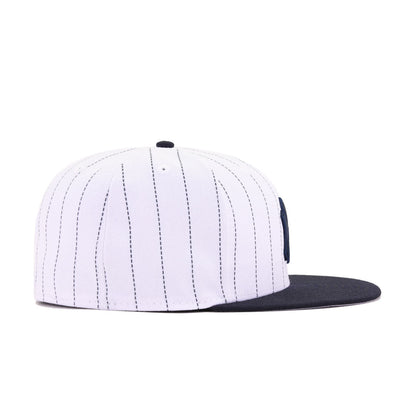 New York Yankees Pinstripe Navy New Era 59Fifty Fitted