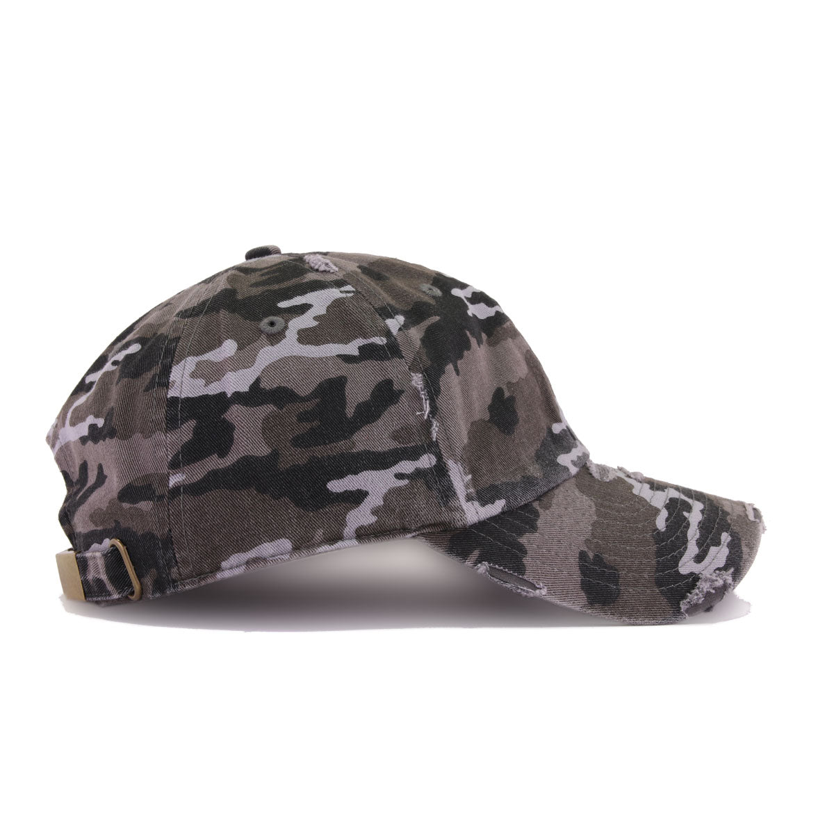 Distressed Urban Camouflage KBEthos Vintage Dad Hat
