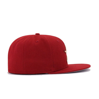 Houston Astros H Red Cooperstown AC New Era 59Fifty Fitted