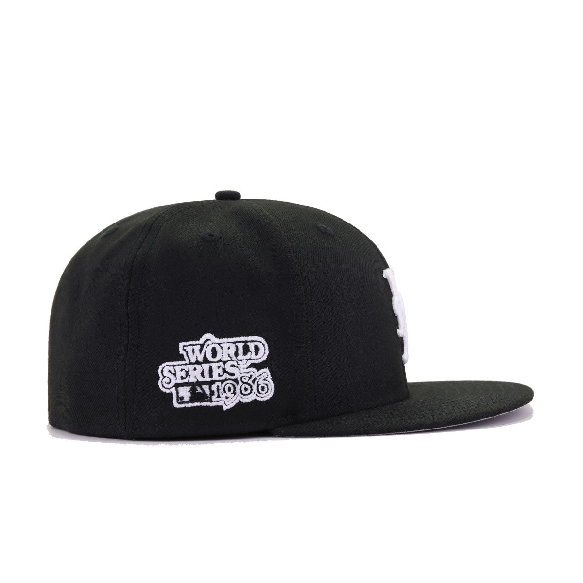 New York Mets Black Glow in the Dark 1986 World Series New Era 59Fifty Fitted