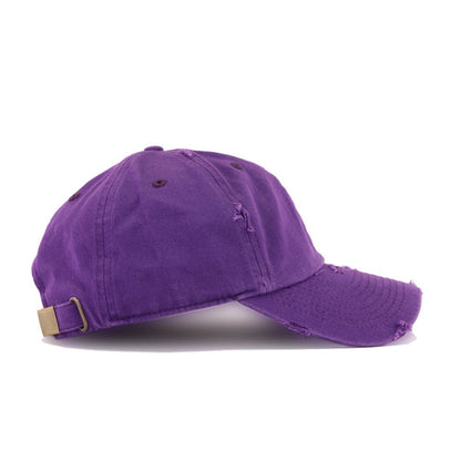 Distressed Purple KBEthos Vintage Dad Hat