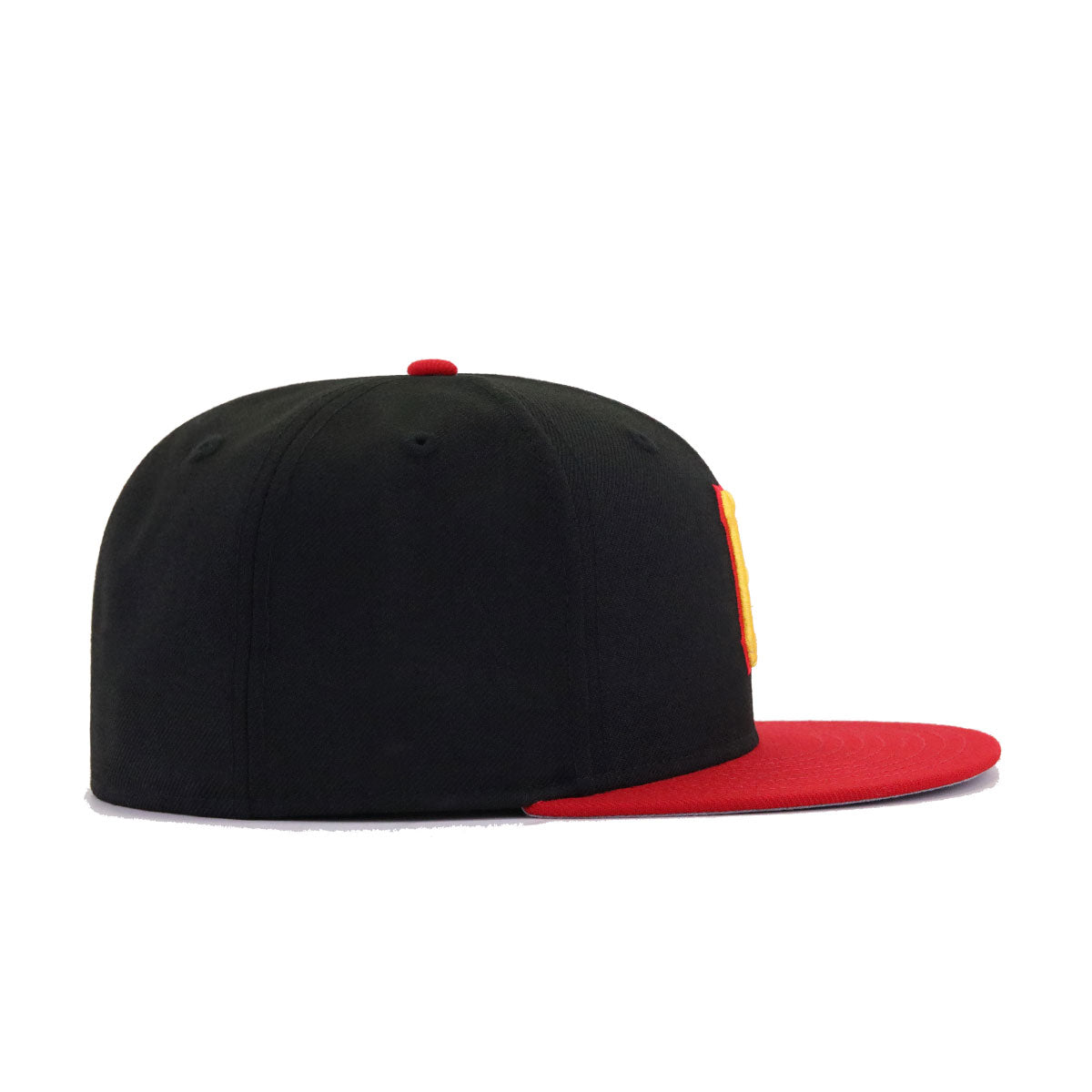 Pittsburgh Pirates Black Scarlet Cooperstown AC New Era 59Fifty Fitted