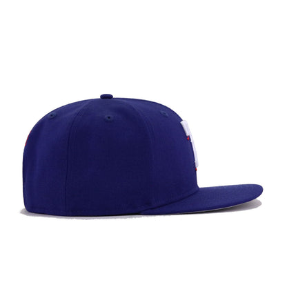 Texas Rangers Dark Royal Blue New Era 9Fifty Snapback