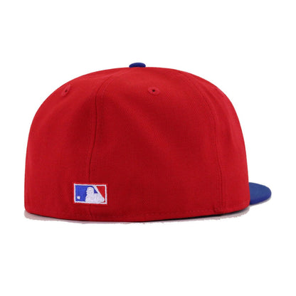 Montreal Expos White Scarlet Light Royal Blue 1969 New Era 59Fifty Fitted