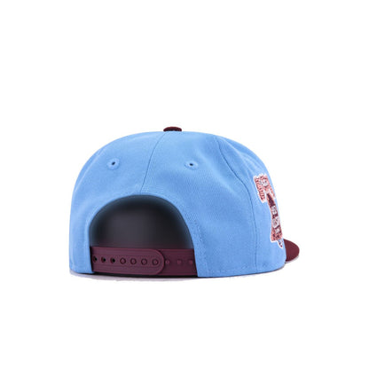 KIDS Philadelphia Phillies Sky Blue Maroon 1952 All Star Game New Era K9Fifty Snapback