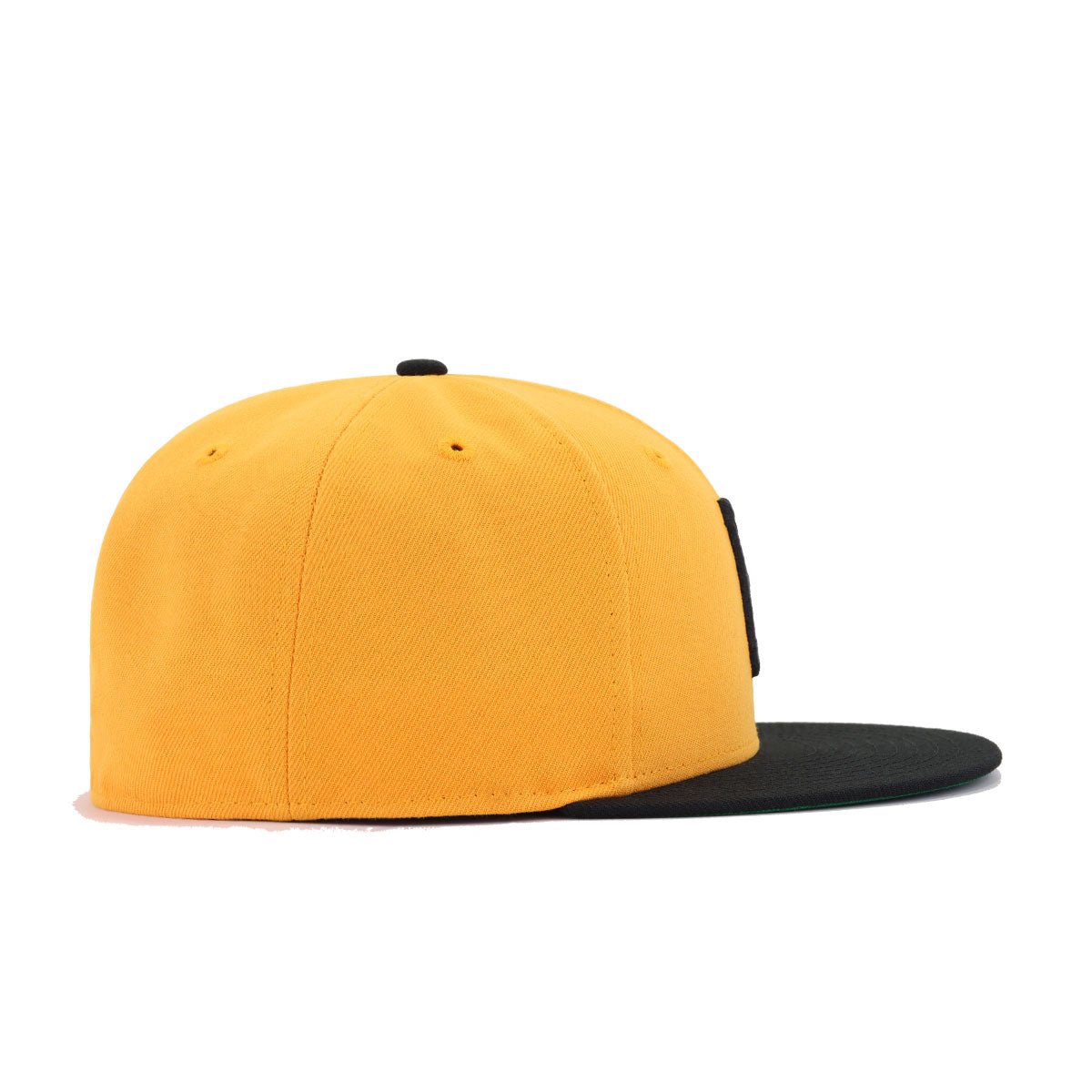 Pittsburgh Pirates R Gold Black 1971 World Series Cooperstown Green Bottom New Era 59Fifty Fitted