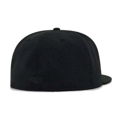 New York Yankees Black TRIPLE BLACK New Era 59Fifty Fitted