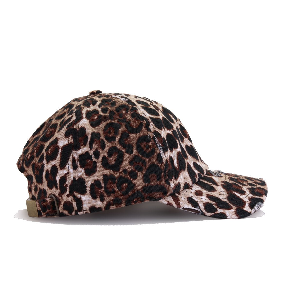 Distressed Leopard KBEthos Vintage Dad Hat