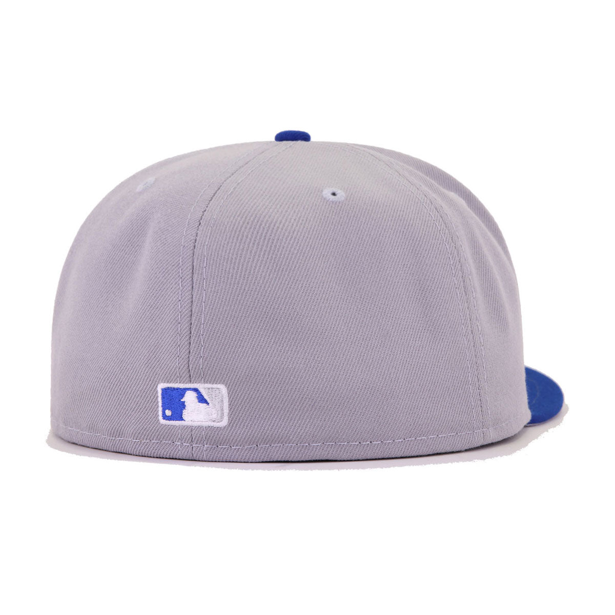 Kansas City Royals Grey Light Royal Blue Cooperstown AC New Era 59Fifty Fitted