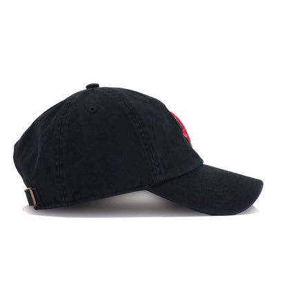 Houston Rockets Black 47 Brand Clean Up Dad Hat