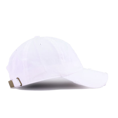 Distressed White KBEthos Vintage Dad Hat