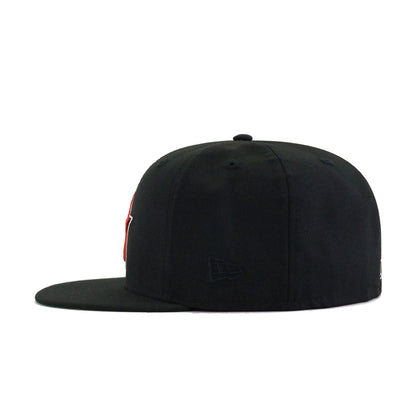 Houston Astros Black 45th Anniversary Green Bottom New Era 59Fifty Fitted