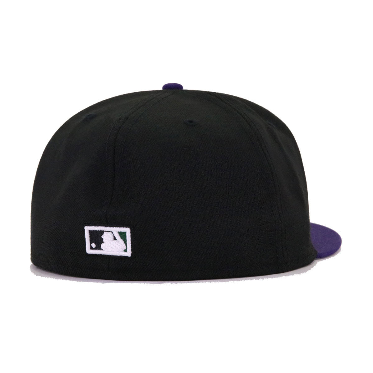 Tampa Bay Rays Black Purple Cooperstown AC New Era 59Fifty Fitted
