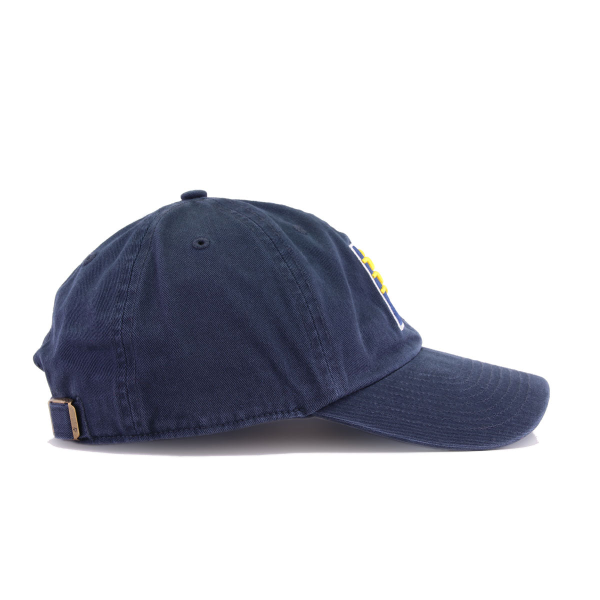 Indiana Pacers Navy 47 Brand Clean Up Dad Hat