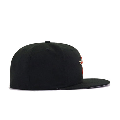 Houston Astros Black 2005 World Series Cooperstown New Era 59Fifty Fitted