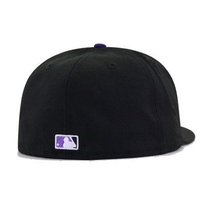 Colorado Rockies Black Cooperstown AC New Era 59Fifty Fitted