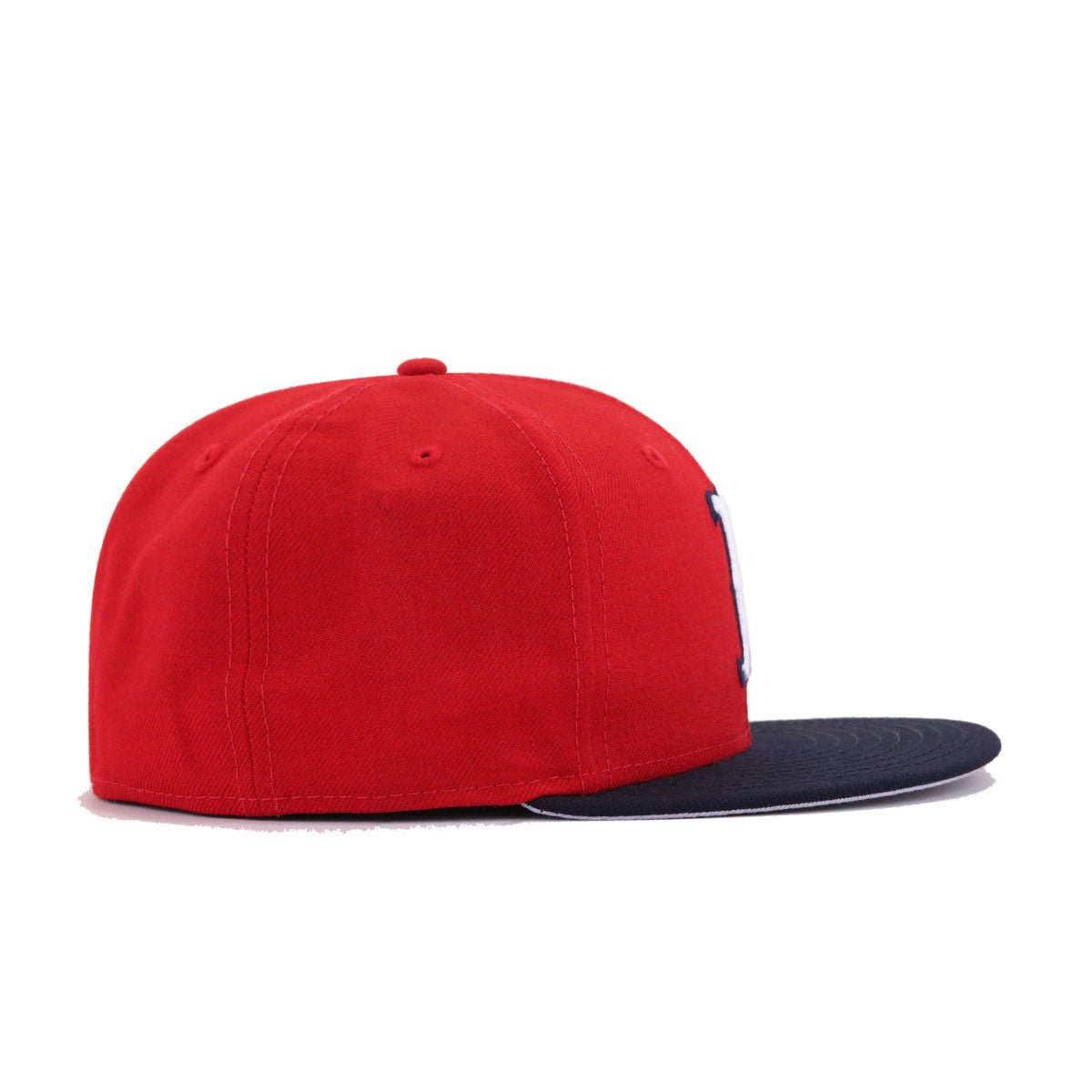 Boston Red Sox Scarlet Navy Cooperstown AC New Era 59Fifty Fitted