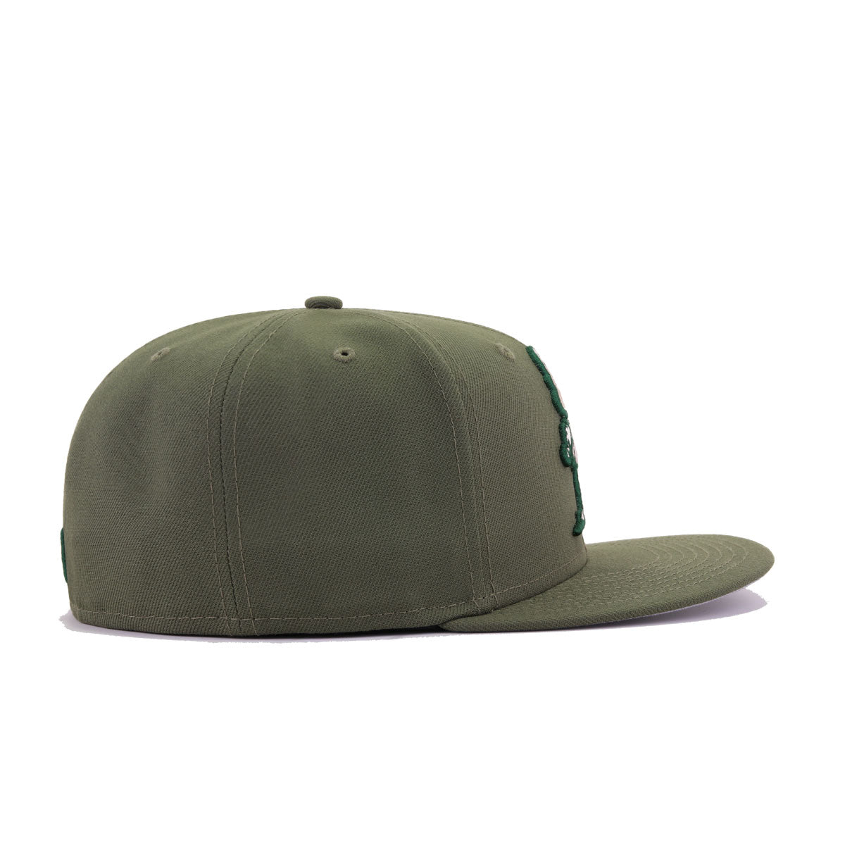 Fredericksburg Nationals New Olive OLD MONEY New Era 59Fifty Fitted